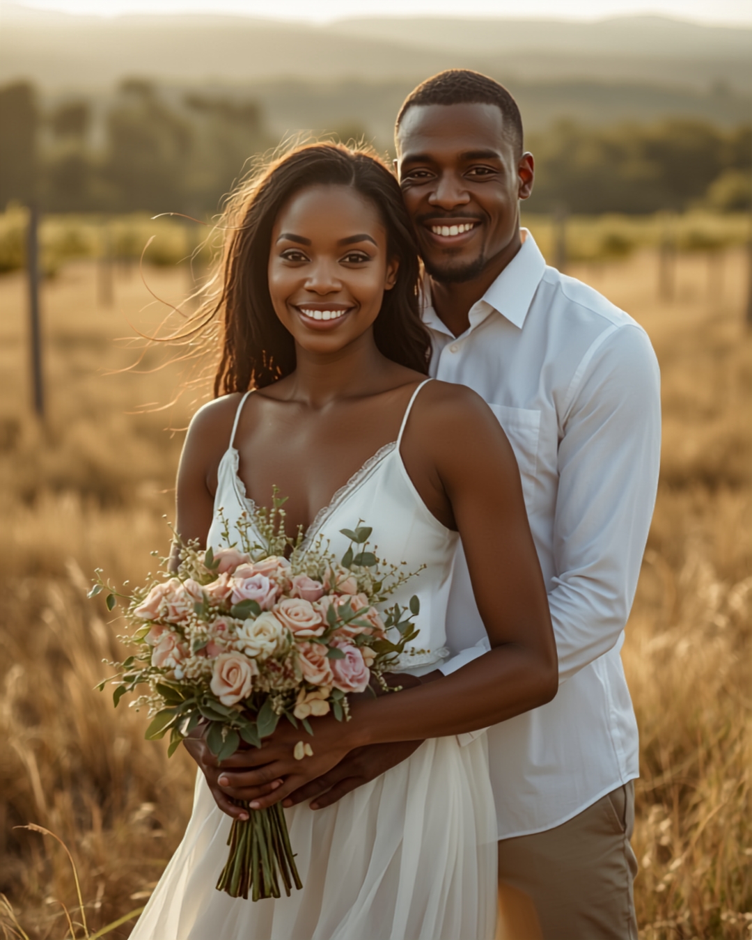 Couple at their Simply Eloped destination mini ceremony in the Portland Metro